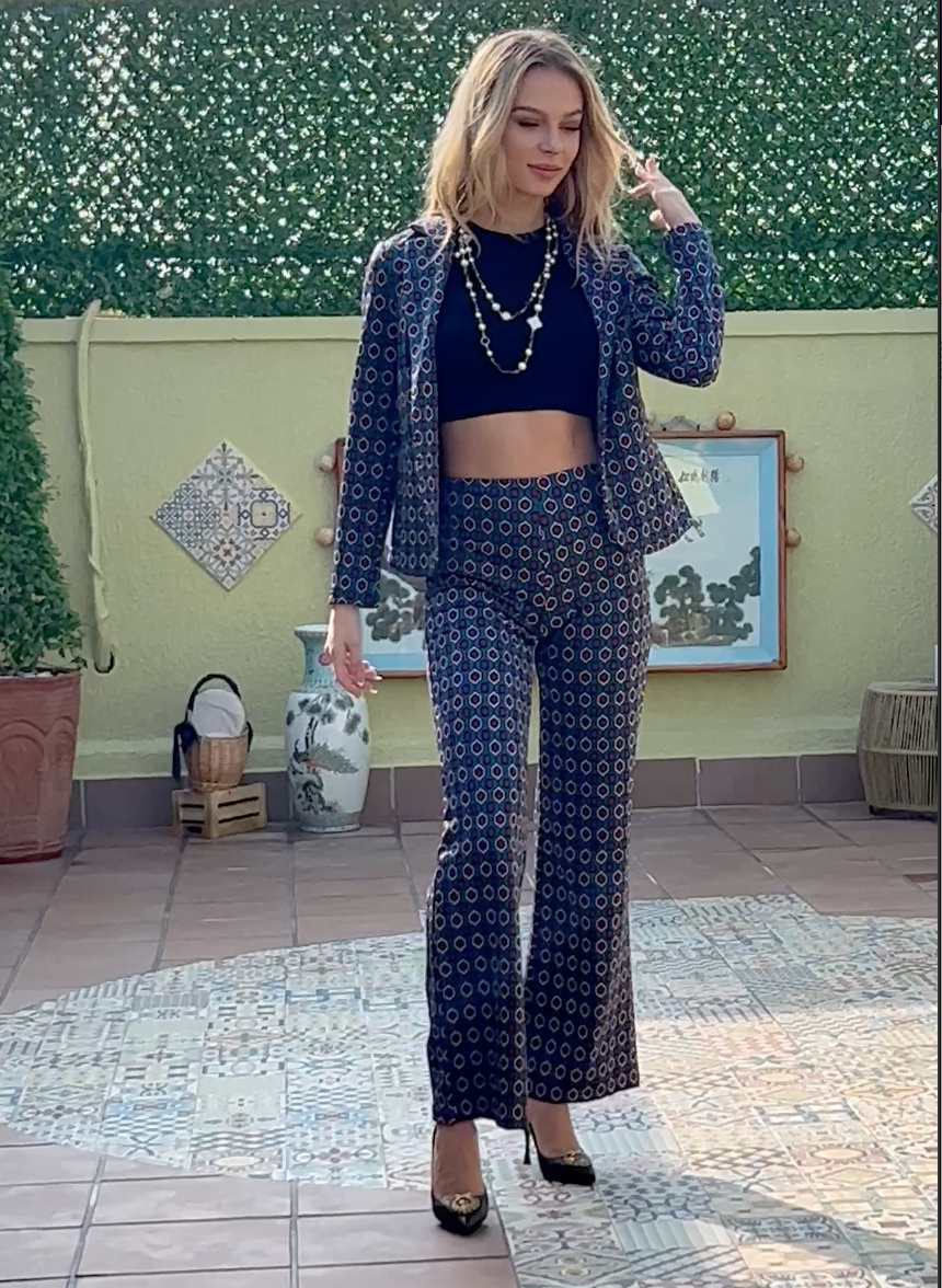 Patterned Pants