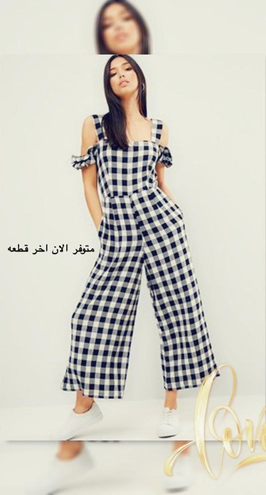 Jumpsuit (Black & White)