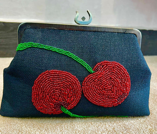 Clutch Cherry Design Bag