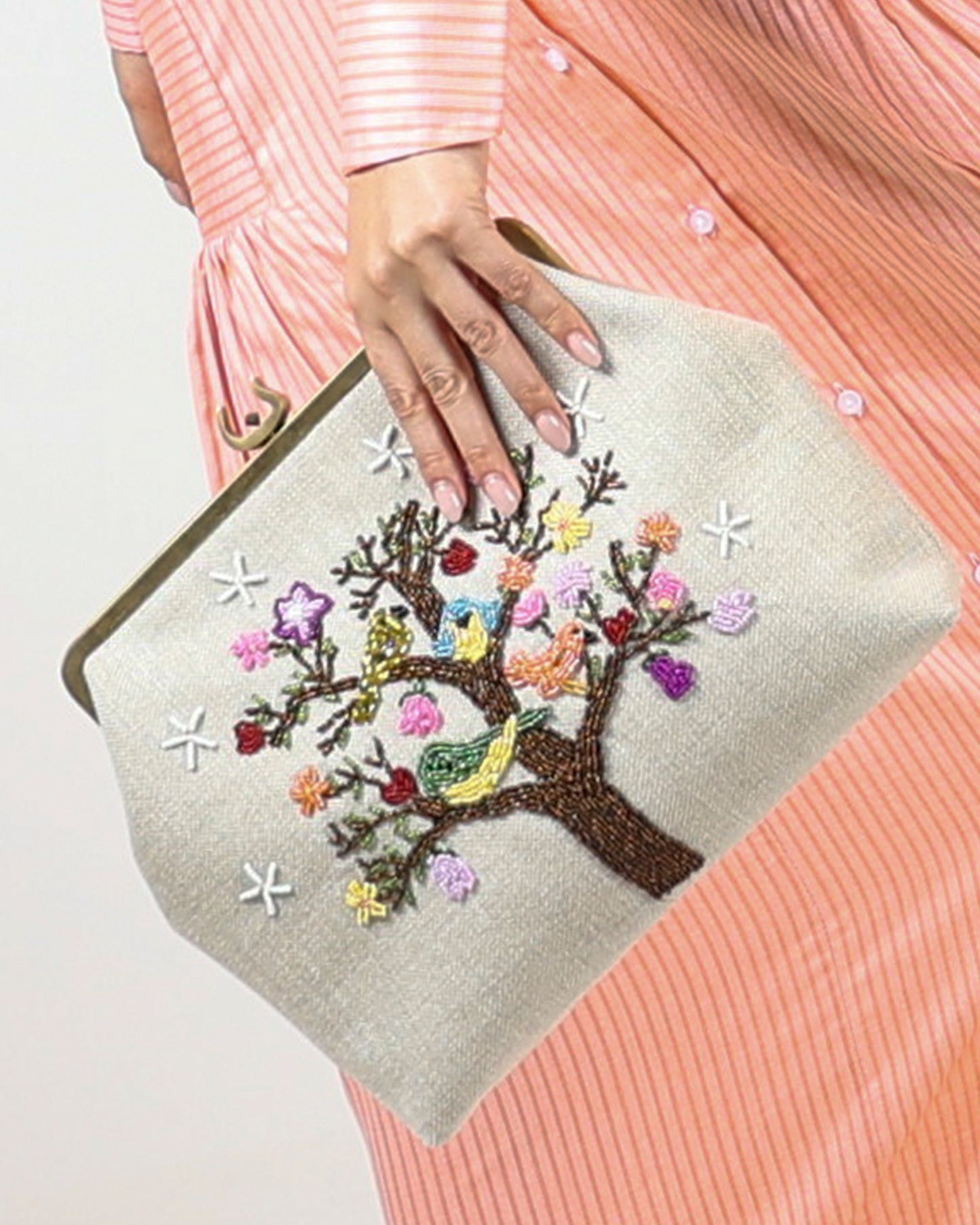 Pretty Tree Clutch (Multiple Color)